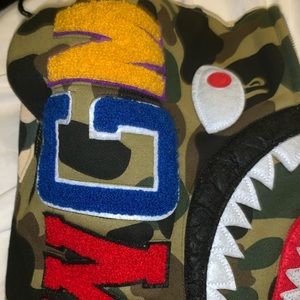 bathing ape zip up 🦍